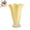 Yellow - 22.5*15.5, variant on Flower Vase Modern Petal Edge Glass Vase Heavyweight Floral Vase for Living Room Wedding Home Decor Ideal for Roses Tulips Hydroponic Clear