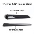thumbnail image 2 of Replacement Part For Fit All 9" Length Black Crevice Tool (1 1/4'') With Free Deluxe 12" Length Black Crevice Tool (1 1/4") // 32-1820-66, 32-1822-00, 2 of 2