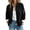 Black, variant on Women's Bomber Jackets, Lightweight Long Sleeve Zip up Coat, Fashion Casual Windbreaker Fall Jackets with Pockets Outerwear