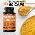 thumbnail image 2 of Turmeric Cúrcuma Con Extracto Al 95% y Pimienta Negra Al 95% 60 Cápsulas Beyond Vitamins Vitaminas en Cápsulas, 2 of 10