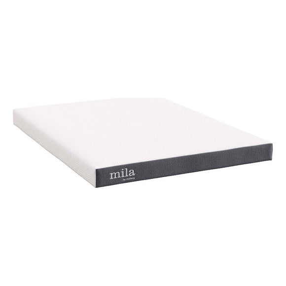 Modway Mila Matelas Grand en Mousse Mémoire de Style Moderne 6 Pouces Gris