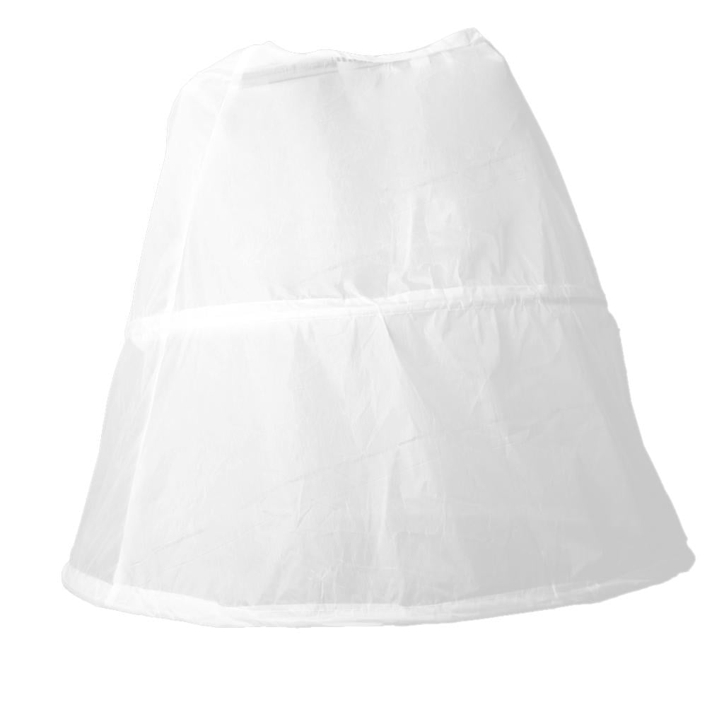 Sottoveste A 6 Cerchi In Tulle Per Abiti Da Sposa E Cerimonia – Lunghezza 110 Cm, Vita Regolabile - 3
