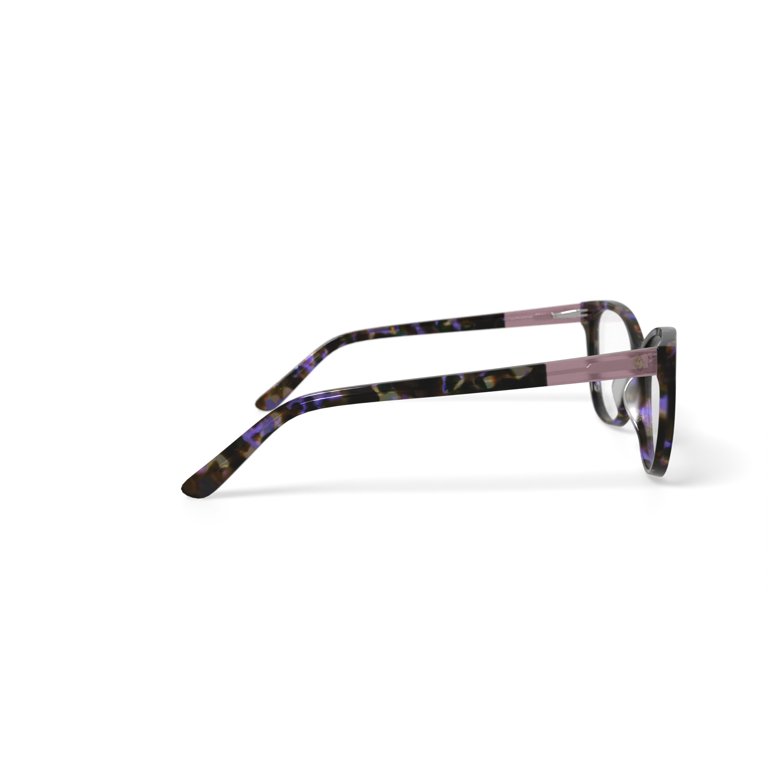 Baby Phat Women's Rx'able Eyeglasses, Bv278, Purple Tortoise, 53.0
