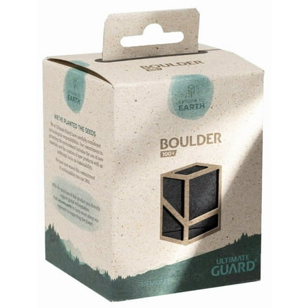 Ultimate Guard Boulder 100  Return to Earth (RTE) Deck Box Case Black