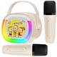 thumbnail image 1 of Máquina de karaoke HWWR para niños y adultos con 2 micrófonos inalámbricos, 1 of 8