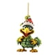 thumbnail image 4 of ¡Ofertas de Clearance!, Adornos navideños divertidos, adornos colgantes para fiestas navideñas, colgante de pollo acrílico para fiestas navideñas Akmoler, 4 of 6