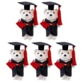 thumbnail image 5 of Graduation Bear Toy 5Pcs Colourful Mini Stuffed Bears Adorable Decoration For Gift Boxes Graduation Parties, 5 of 5