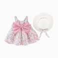 thumbnail image 1 of Gubotare Robe pour Tout-Petite Fille Robe de Concours pour Bébés Filles Paillettes Tulle Tutu Robe à Fleurs 3T 4T (Rose, 3-4 Ans), 1 of 4