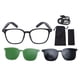 thumbnail image 2 of Gafas De Traducción, Gafas Inteligentes De Emparejamiento Automático Con IA Con Lentes Magnéticos Para Reuniones De Negocios, 2 of 7