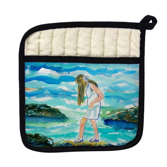 Betsy Drake Interiors Mia on the Rocks Pot Holder