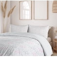 thumbnail image 6 of Ambesonne Plants Duvet Cover Sets, Beauty Spring Flowers Sketch, 2-Queen, Magenta Dark Grey, 6 of 6
