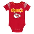 thumbnail image 2 of Girls Infant Outerstuff Kansas City Chiefs My Team Rocks Bodysuit and Skirt Set, 2 of 5