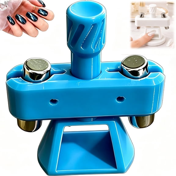 Glass Bead Nail Magnetic Tool, Multi-Angle Magnetic Design, Nail Magnet Spinner for Cat Eye Gel, Get the Perfect Center Round Cat Eye Effect