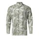 thumbnail image 2 of Camisas Para Hombre Manga Larga Camisa de manga larga con estampado 3D digital y cuello con botones sueltos para ocio en la playa para hombre (Green, 3XL), 2 of 4