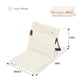 thumbnail image 5 of Silla plegable para acampar cómoda silla perezosa individual suministros para exteriores (blanco) Hugtrwg Para estrenar, 5 of 5