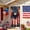A, variant on 4th of July Patriotic Door Cover, 71 x 35 Inch Independence Day Banner, Large American Flag Stars Stripes Backdrop for Front Door, Memorial Day Outdoor Party Decorations