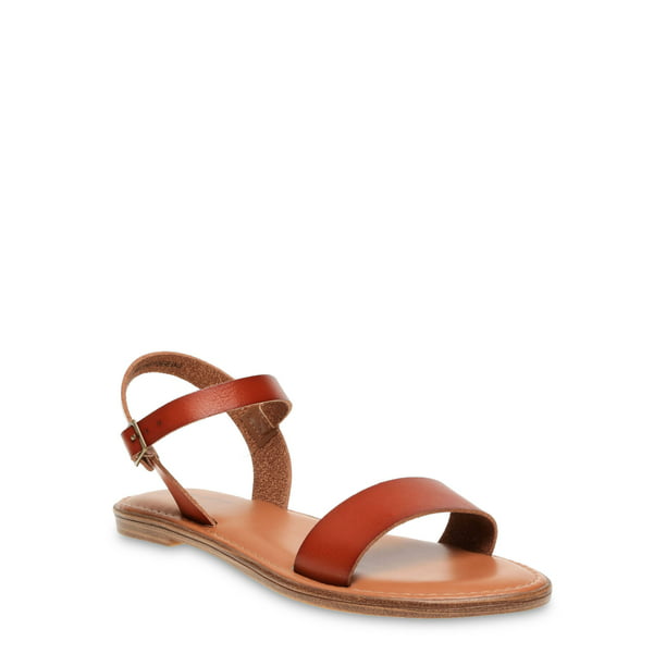 Time and Tru - Time and Tru Ankle Strap Sandal (Women's) - Walmart.com ...