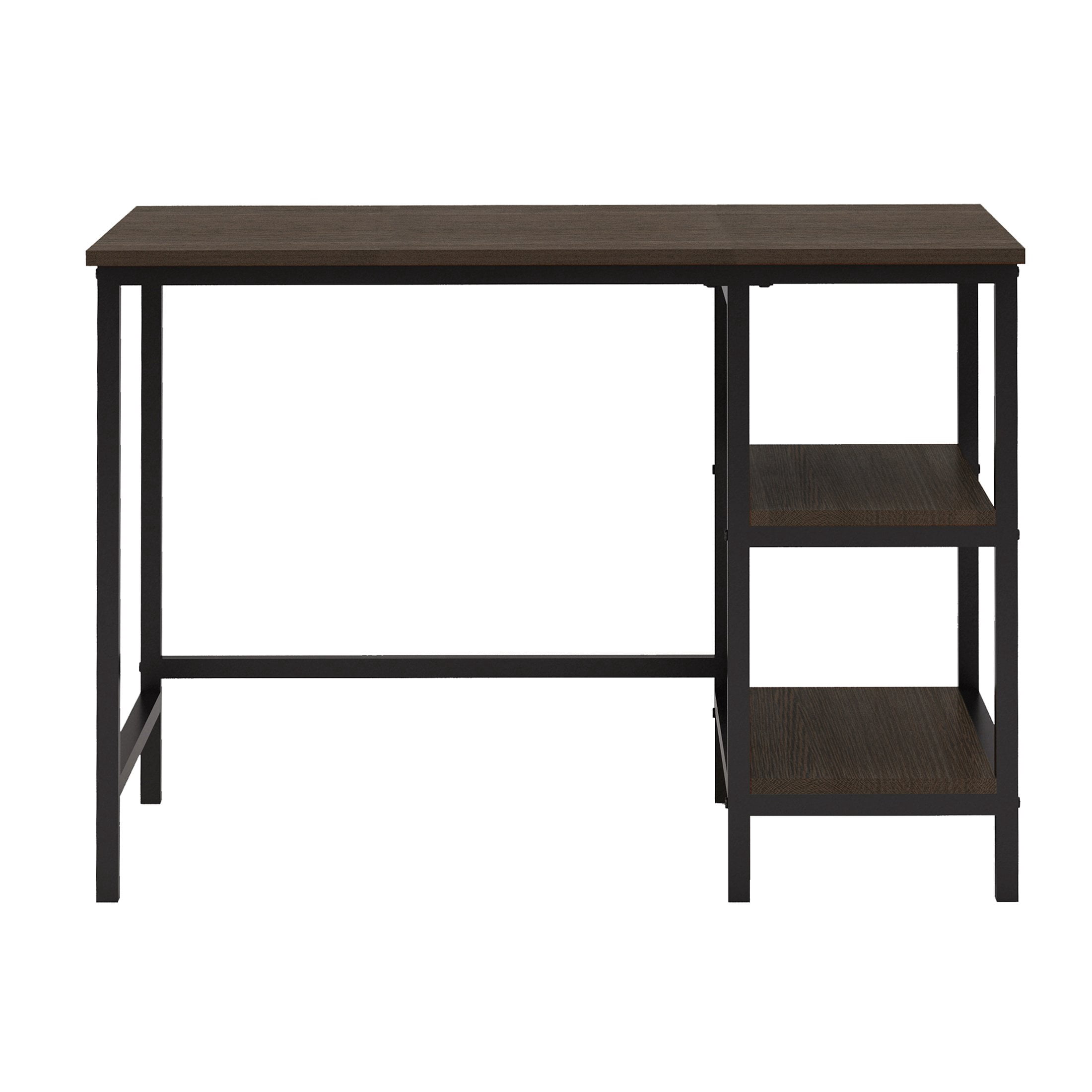 OakvillePark Rory Writing Desk and Chair Set, Black