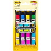 Post-it 1/2" Flag Value Pack with 48 Arrow Flags - 10 Total Dispensers, Red, Blue, Yellow, Green, Purple, Pink, Bright Blue, Bright Green, Assorted, 280 / Pack (Quantity)
