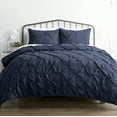 thumbnail image 3 of Noble Linen's 3 Piece Pinch Pleat Duvet Cover Set, 3 of 6