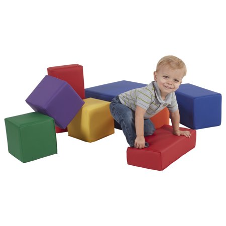 SoftZone® Stack-A-Block Set 8-Piece - Primary