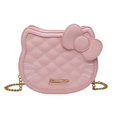 thumbnail image 1 of Sanrioed Hello Kitty Shoulder Bag Fashionable Wallet Cartoon Purses Handbags Simple Rhombic Trendy Birthday Christmas Gift, 1 of 6