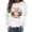 1-White, variant on Peichun Tis the Pumpkin Spice Season Sweatshirt for Women Fall Long Sleeve Crew Neck Pullover Tops Vintage Graphic Drop Shoulder Loose Cozy Thanksgiving Day Shirts 1-White XL