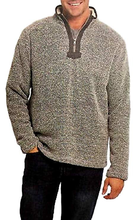 Orvis Men's Brighton Quarter Zip Sweater - Walmart.com