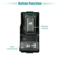 thumbnail image 3 of Interruptor de ventana eléctrica, interruptor de Control de ventana para Cadillac Escalade 1999 2000, Chevrolet No.15151362, 3 of 7