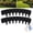 Black, variant on Stone-Look Garden Edging Border, No Dig Interlocking Landscape Fence for Flower Beds & Lawn, Flexible Plastic Retaining Wall Edging, Decorative Outdoor Grass Border for Yard & Garden (10, Black)