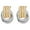 White, variant on 1 Pair of Earrings Clearance! Chunky Gold Hoop Earrings for Women – Earrings Trendy Lightweight Puffy Hollow Open Hoops – Gold Plated Fashion Jewelry for Women Hangs