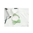 thumbnail image 5 of INSPIRE CHIC Men's Polka Dots Pre-Tied Bow Ties Bowties Wedding Party Bowties Light Green One Size, 5 of 5