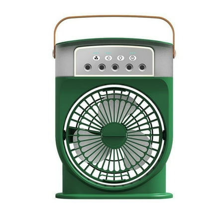 

DUAONETS Ice Cube Fan Air Cooler Portable Air Conditioner Fan Portable Air Conditioner Fan for Desk Nightstand Coffee Table