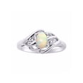 thumbnail image 2 of RYLOS Jewelry For Women Sterling Silver Infinity Wave Tennis Bracelet, Ring & Necklace Gemstone w/ Diamonds Adjustable 7"-8" Wrist & 18" Chain 7X5MM, 6X4MM & 5X3MM Opal October Birthstone Jewelry, 2 of 9