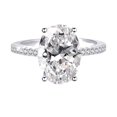 thumbnail image 3 of Birdeem Bague de Fiançailles Coupe Ovale Classique, 3 of 5