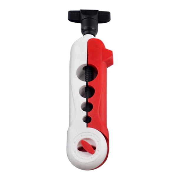 Mini bobinadora de carrete, bobinadora de línea, bobinadora de carrete ajustable, máquina, herramientas de pesca Blanco Zulema Enrollador de carrete de pesca