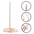 thumbnail image 2 of KAKOWELY metal bill fork 5pcs Durable Metal Menu Insert Holder For Restaurants Receipts Organizer Receipt Spike Bill Holder Convenient Bills Holder Multipurpose Check Holder Receipt Holder, 2 of 5