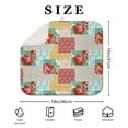 thumbnail image 6 of Microfibre Drying Mat for Kitchen Pioneer Dish Drying Drainer Mat Absorbent Colorful Floral Drying Mat Washing Up for Glass, Plate & Cup 16inch X 18inch, 6 of 7