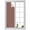 Red, variant on Red Slate Diamonds Window Privacy Film, Abstract Vintage Minimalist Geometric Grid Frosted Glass Window Clings Static Cling UV Heat Blocking Reusable Door Sticker for Bathroom 17.7 x 39.3 Inch