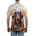 thumbnail image 5 of Welcome Spring Summer Dachshund Portrait Flower Blue Sky All Over Print 3D Shirt Unisex Merch Wiener Dog Lover Gifts Idea - 12001, 5 of 6