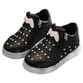 thumbnail image 1 of NOKIO Spring And Autumn Korean Version Of Big Children'S Sports Lighting Children'S Shoes Children'S Rhineston𝖾 Cartoon Led Luminous Soft Bottom Girls' Shoes, 1 of 9