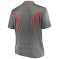 thumbnail image 3 of Men's Majestic Charcoal/Red Cincinnati Reds Contract Polo, 3 of 3