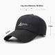 thumbnail image 2 of Gorra de béisbol negra para hombre, transpirable, para deportes al aire libre, de verano, 2 of 5
