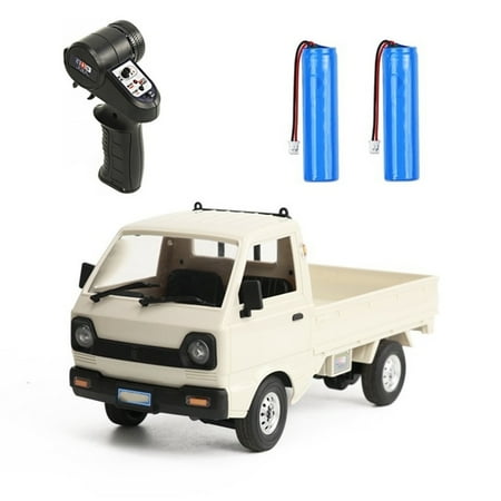 

D12 Mini 1/16 2WD RC Car Simulation Drift Climbing Truck LED Light On-Road 130 Motor Fit D12 for 2B