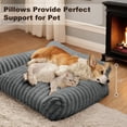 thumbnail image 3 of Sanmadrola Cute Cat Bed for Indoor Cats, Couch Bed with Removable Washable,Premium Soft Corduroy Fleece Pet Bed for Small Dog & Cat,Dark Gray, 3 of 10