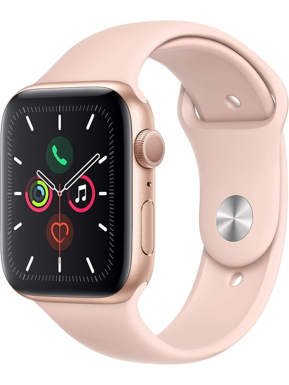 Pre-Owned Apple Watch Series 5 40mm Aluminum Pink Sport Band GPS + Cellular - Gold