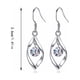 thumbnail image 3 of Pendientes para mujer, regalos para mujer, pendientes de moda para mujer, pendientes de circonita, pendientes de borlas giratorias, joyería de moda, pendientes para mujer, 3 of 5
