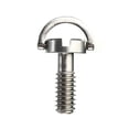 thumbnail image 1 of Adaptador de tornillo de montaje de 1/4" con anillo en D de cabeza plana de acero inoxidable para cámara/trípode/monopié/placa de liberación rápida QR (tipo 2), 1 of 5