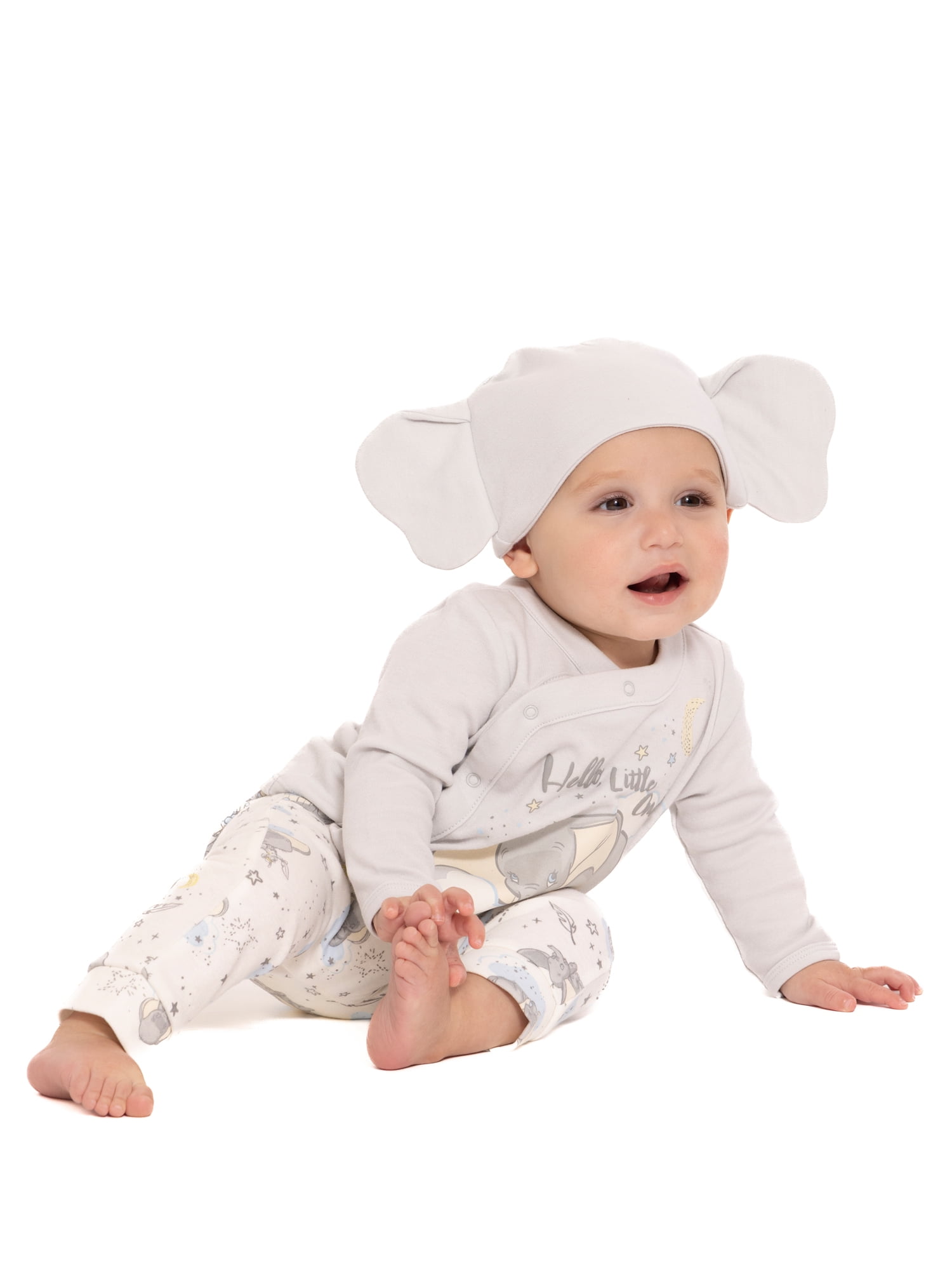 Disney Baby Wishes + Dreams Dumbo Baby Boys or Girls Take Me Home Set, 3-Piece, Sizes Preemie-9M