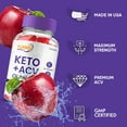 thumbnail image 6 of (10 Pack) Turbo Ripped Keto ACV Gummies, Turbo Ripped Keto + ACV Gummies, Max Strength Supplement for Men and Women, 6 of 6